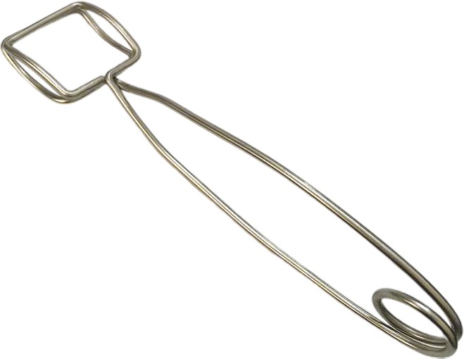 Pinça em Inox para Tubo de Ensaio