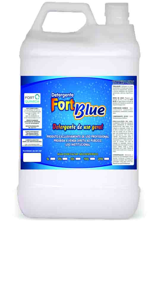 Detergente Fort Blue
