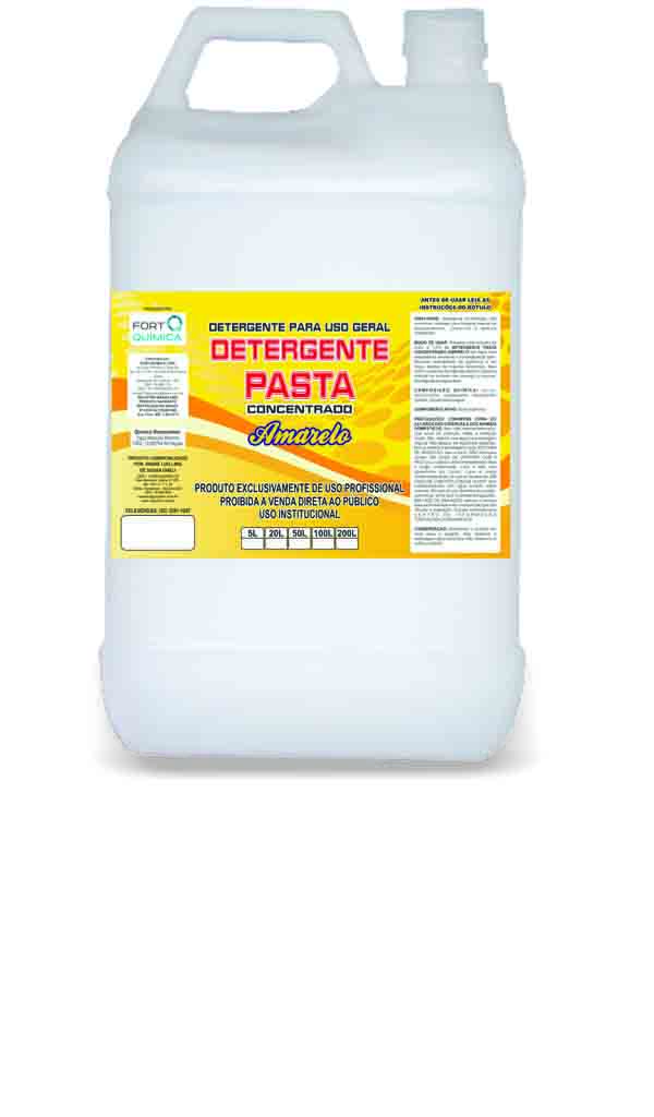 Detergente Pasta Conc. Amarelo
