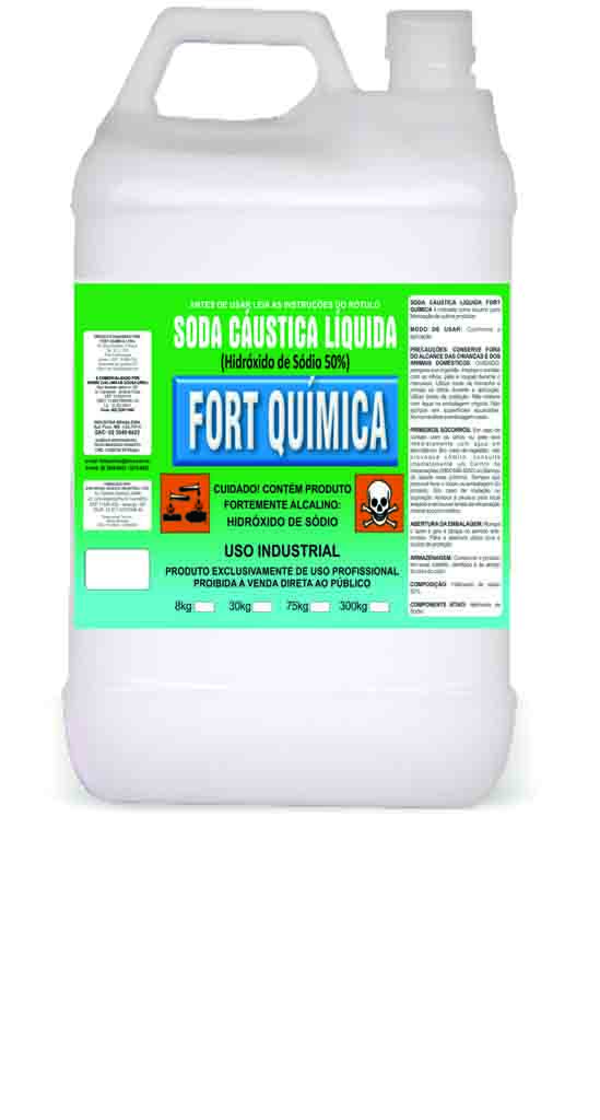 Soda Líquida Hidróxido de Sódio