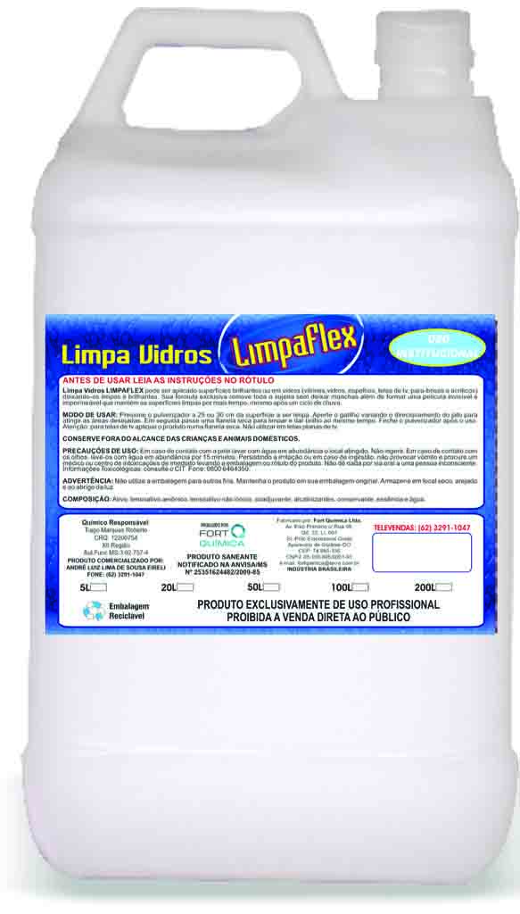 Limpa Vidros Limpaflex