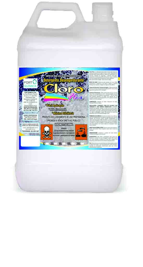 Detergente Cloro Flex