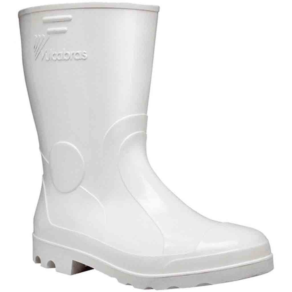 Bota Branca Cano Média Vulcabras Numerações Variadas